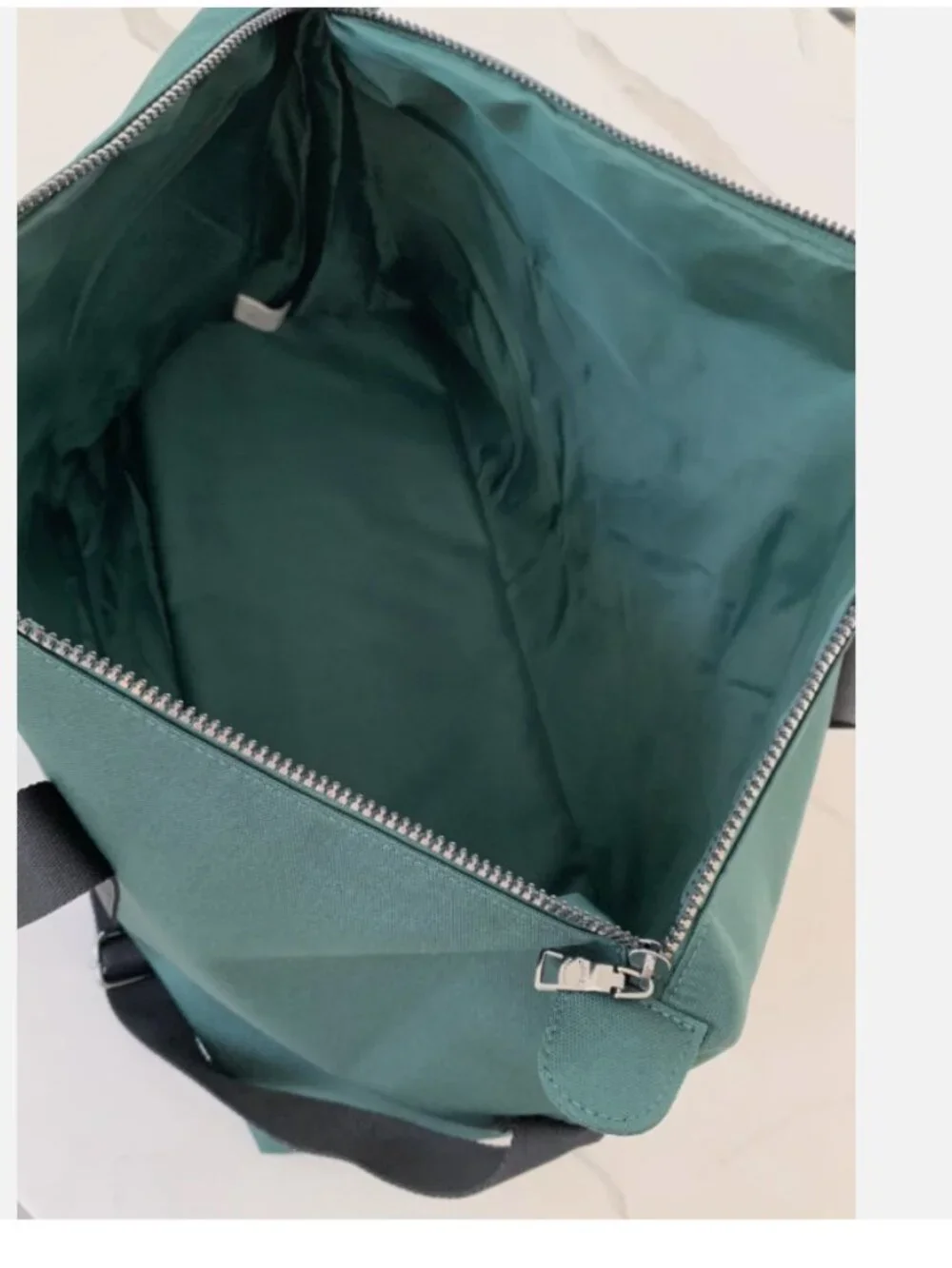 Coach Fragrance Duffle Dark Green Weekender Carry-on Gym Shoulder / Hand Bag New